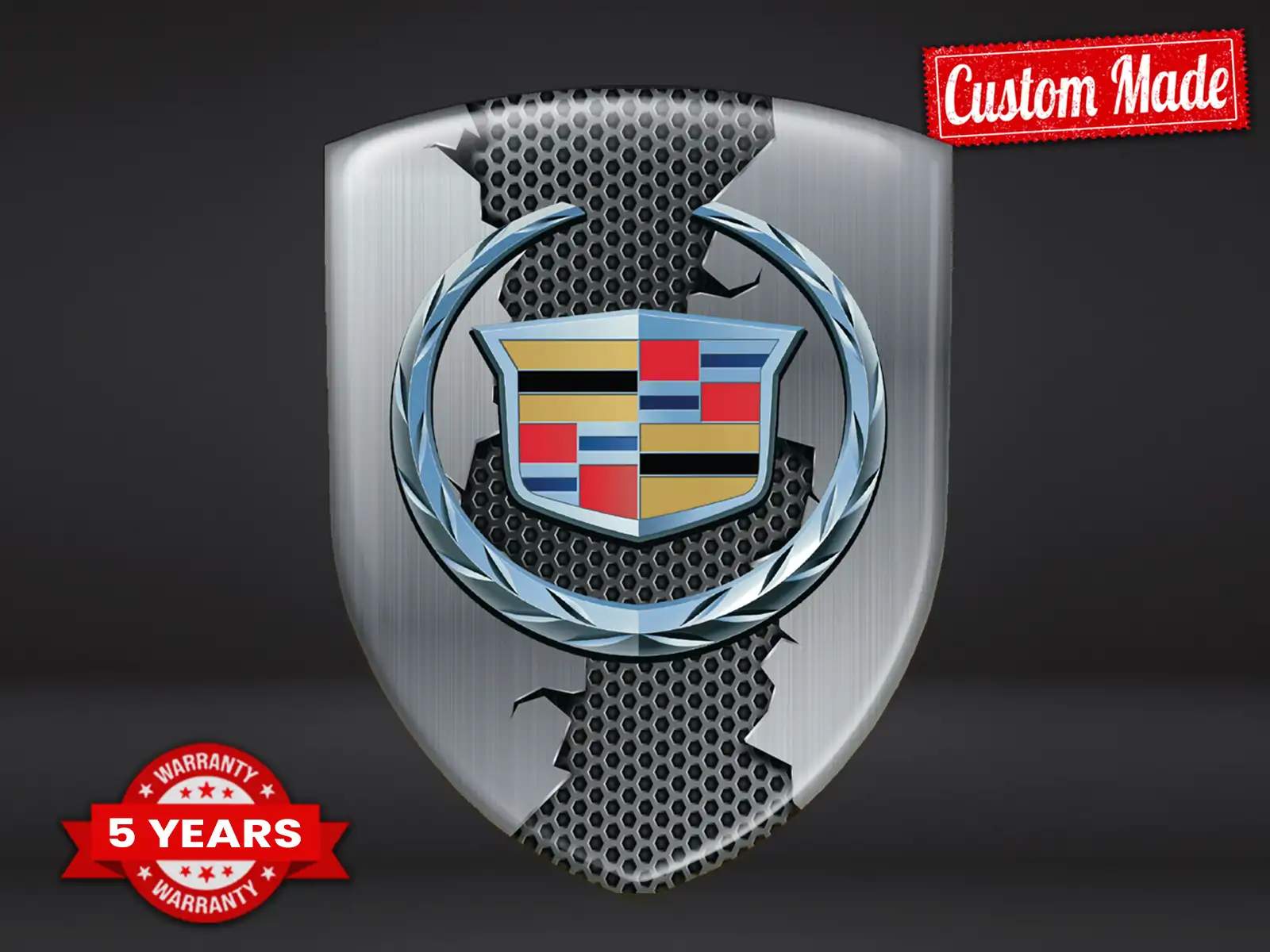 Cadillac Striscioni Parabrezza Max Durevoli Moderni Chic ST